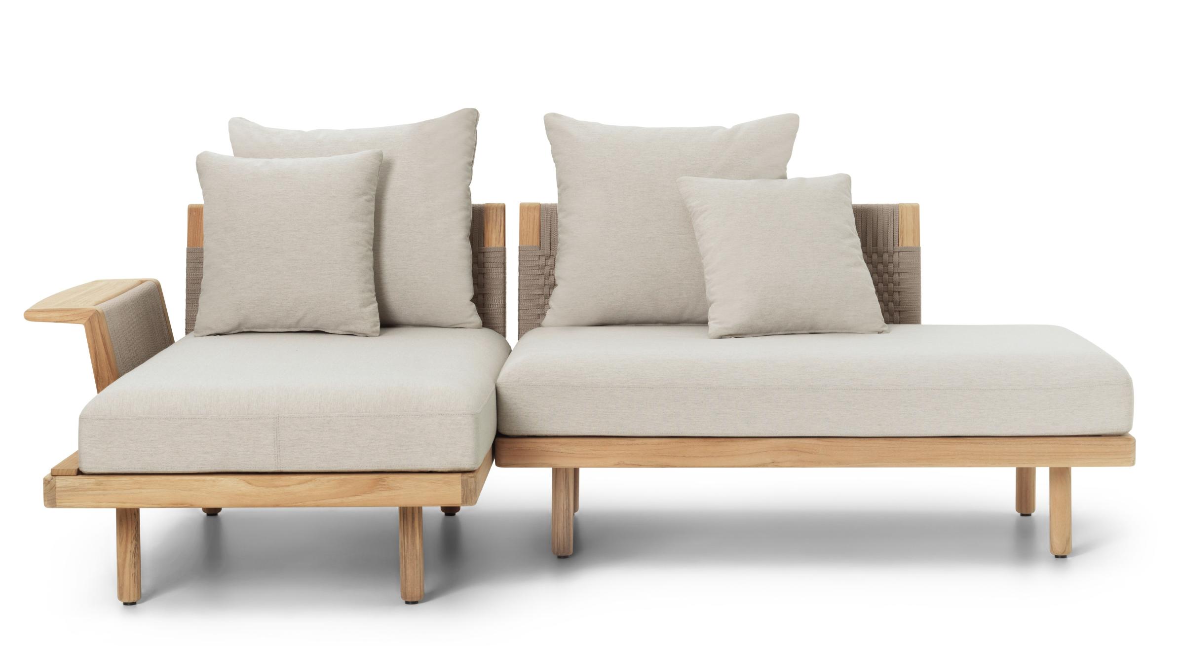 E530 Embrace Sofa Modul mit kurzer Rückenlehne Outdoor Carl Hansen & Søn 