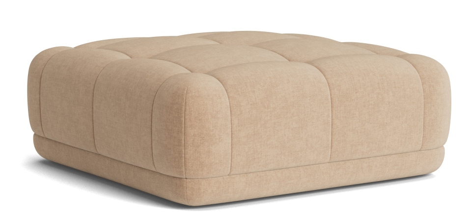 Quilton Ottoman Hocker Hay