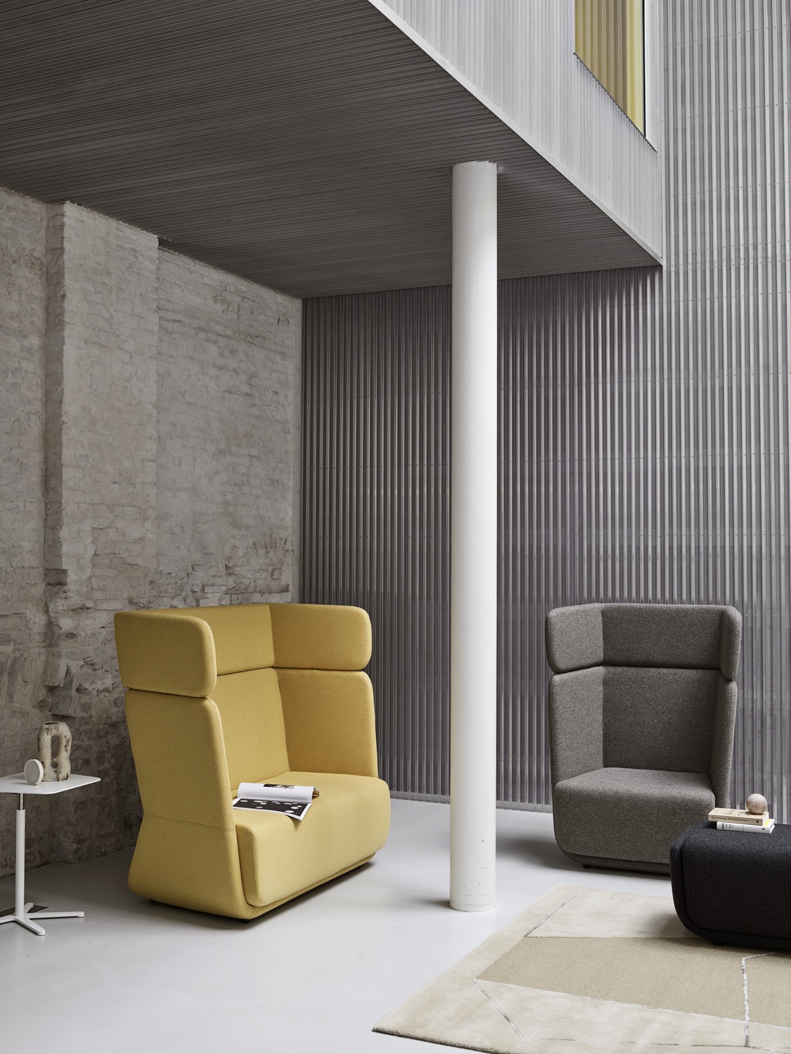 Basket Armchair Sessel High Softline