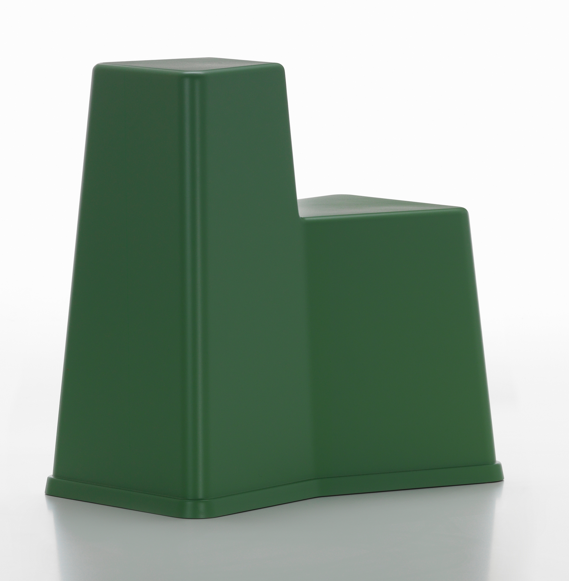 Vitra Stool Tool in Industriegrün: Moderner Hocker, vielseitig einsetzbar, für Büro und Zuhause.