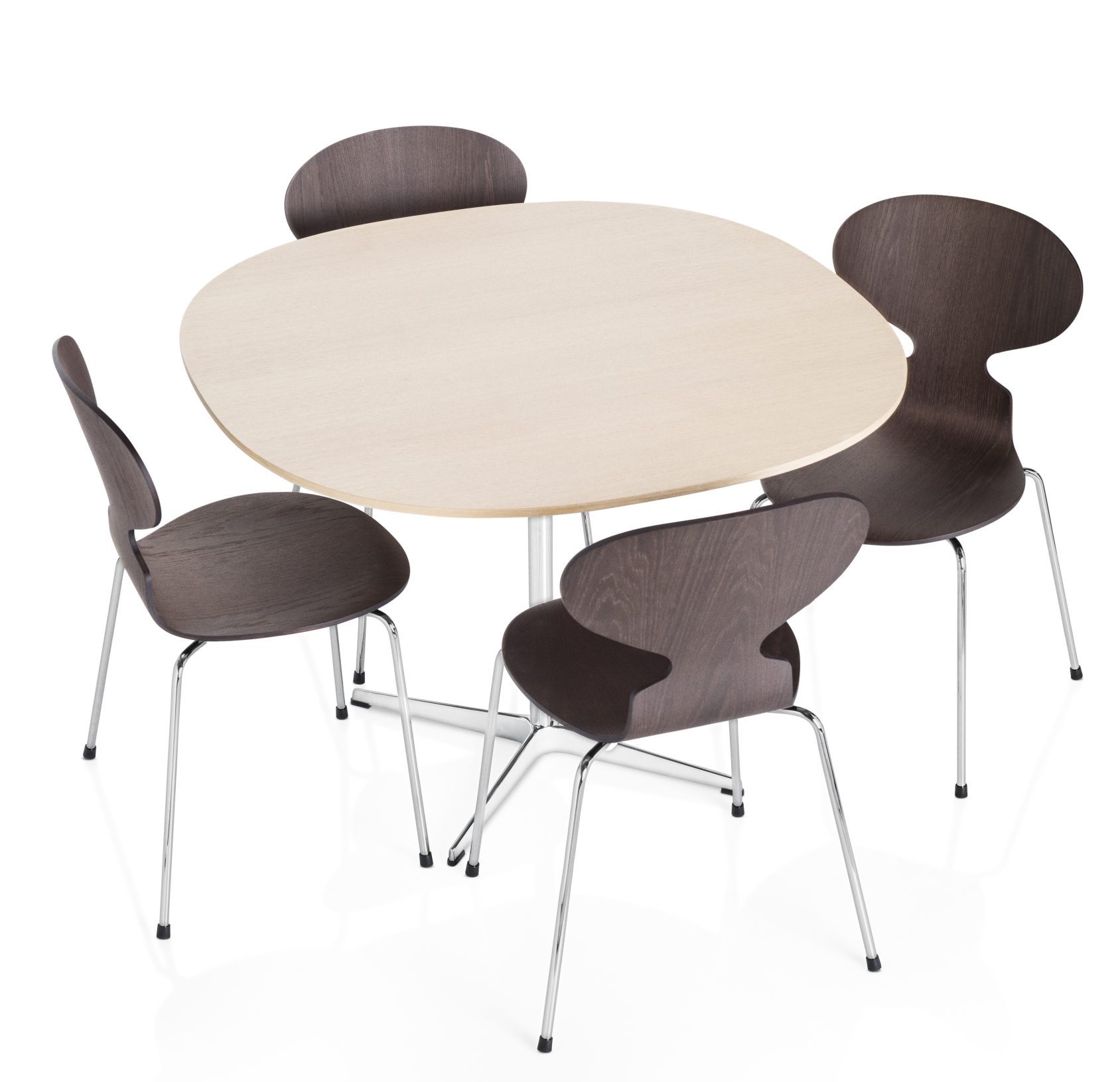 Die Ameise Stuhl 3101 4-Bein Gestell Fritz Hansen
