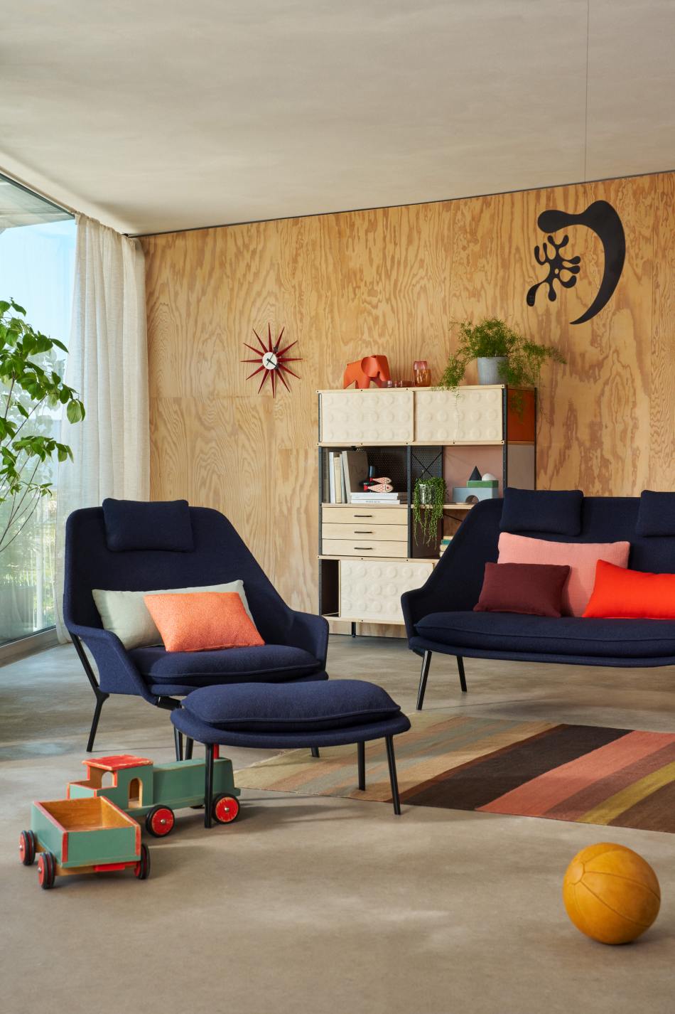 Slow Chair Sessel Stoff Vitra