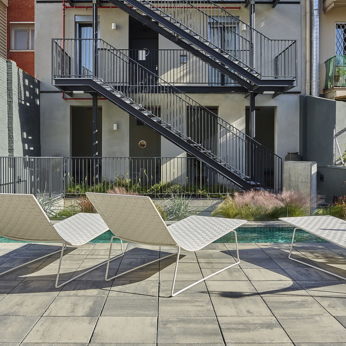 Trenza TU0704 Chaise loungue Outdoor Liege Andreu World