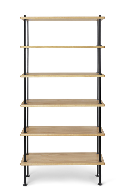 BM0253 Bücherregal aus Eiche von Borge Mogensen für Carl Hansen & Søn.