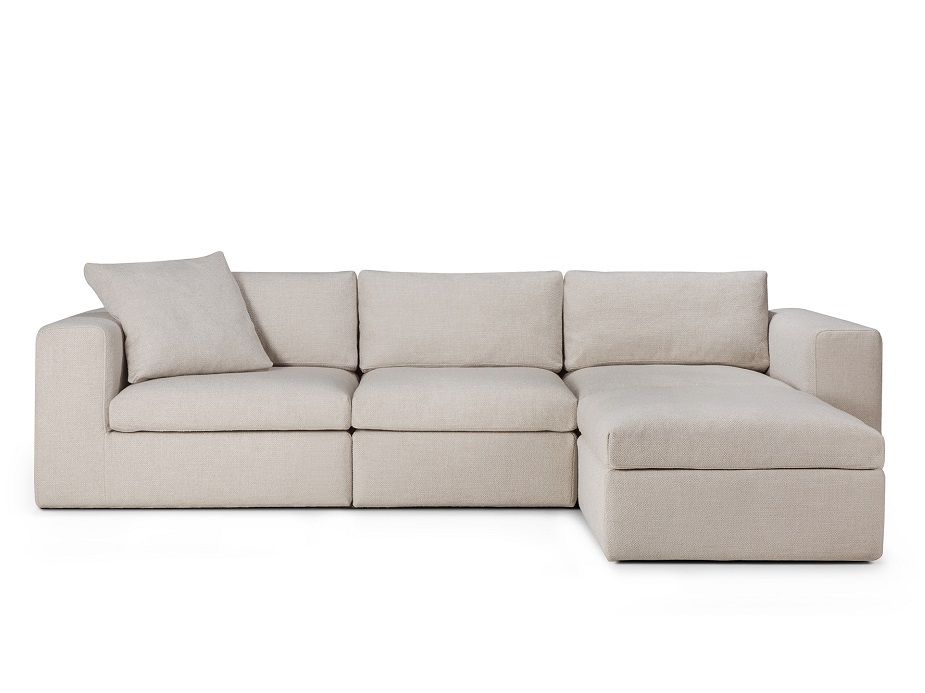 Mellow Sofa 1 Sitzer Ivory Stoff Ethnicraft