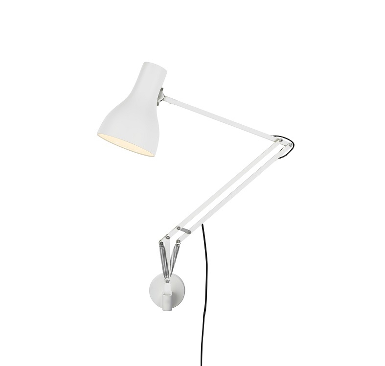 Type 75 Wall Mounted Wandleuchte Anglepoise Alpine Weiß