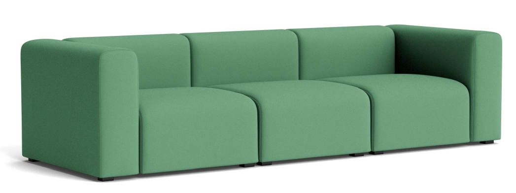 Mags Sofa 3-Sitzer Combination 1 Hay Stoff Steelcut 932