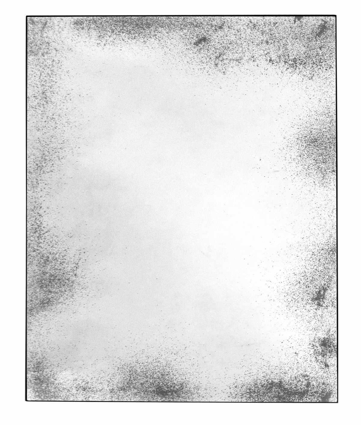 Wandspiegel "Ethnicraft" im Used-Look, rechteckig, mit klarem Spiegelglas und gealterter, dunkler Umrandung für stilvolle Wanddekoration.