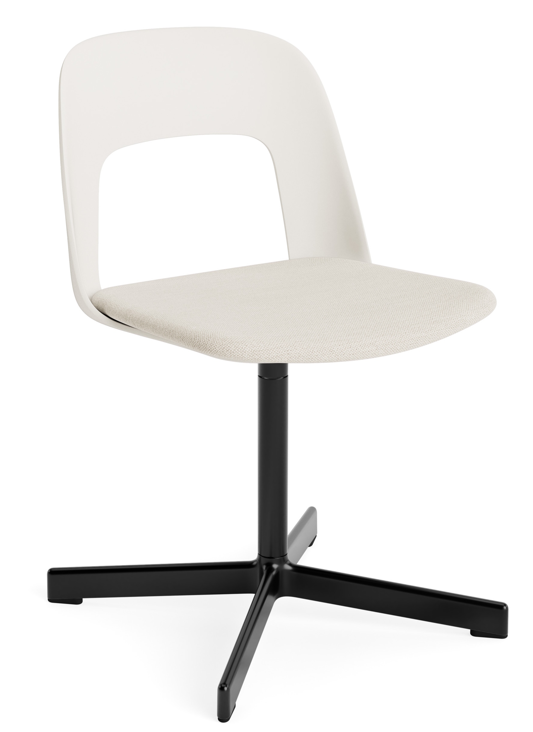 Layout Side Chair 133 4-Stern Drehfuß Stuhl Hay