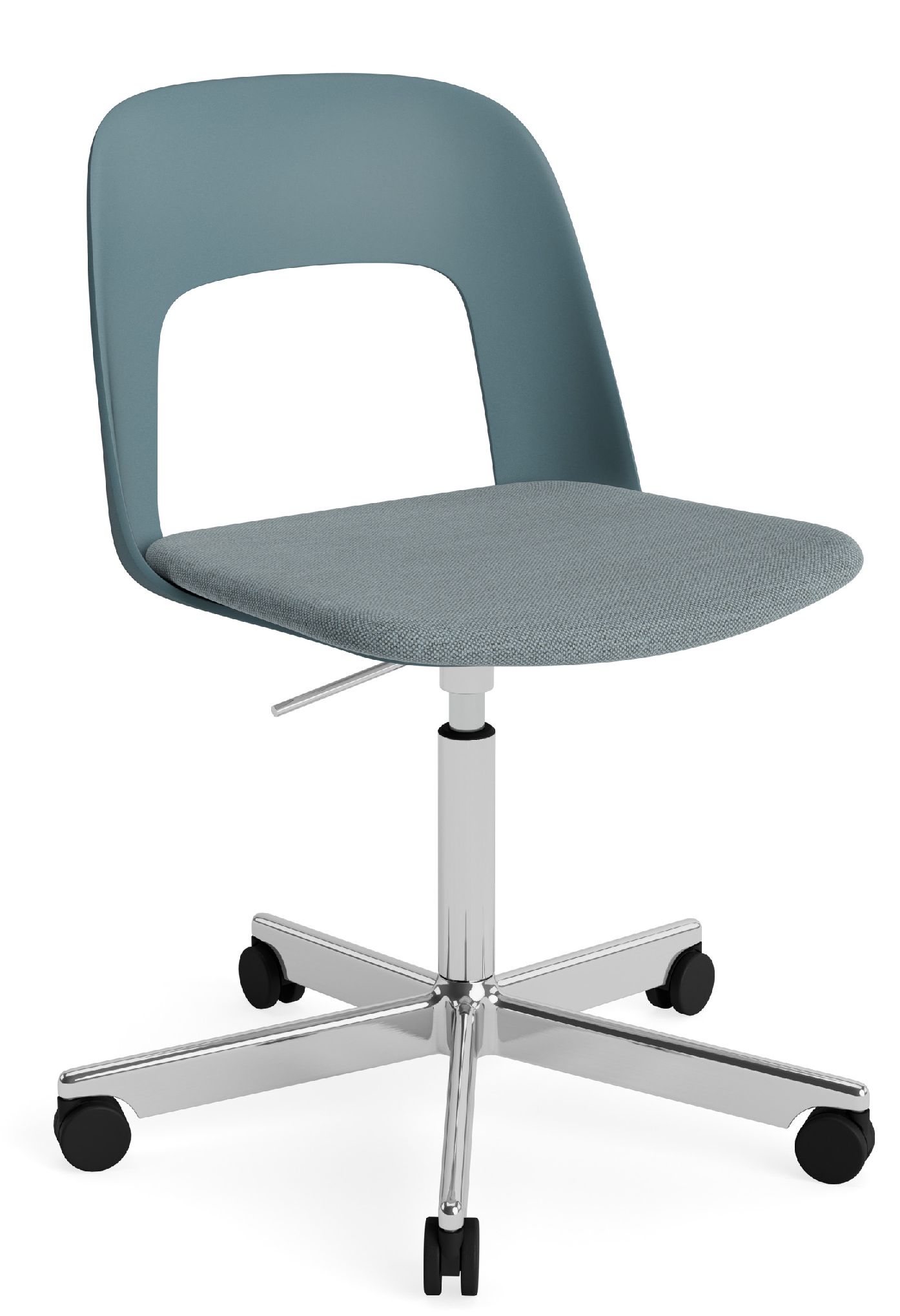 Layout Side Chair 143 5-Stern Drehfuß Stuhl Hay