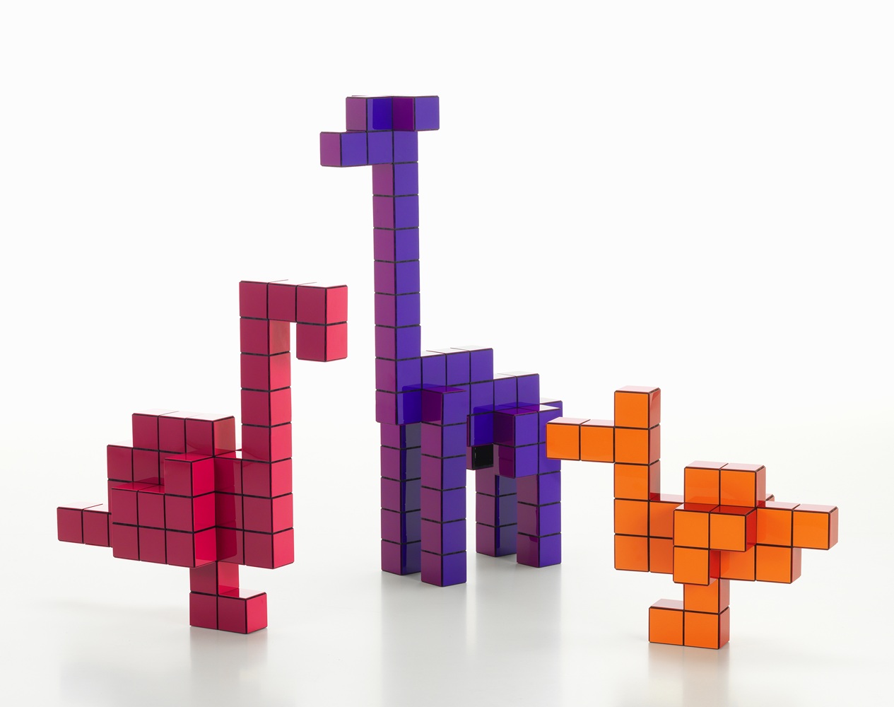 Panton Cubes Duck Duoton Skulptur / Tierfigur Vitra