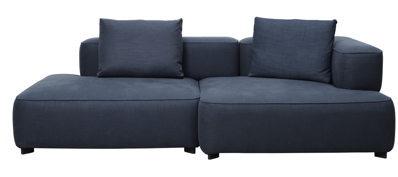 Alphabet 2-Sitzer Sofa Armlehne Rechts Fritz Hansen