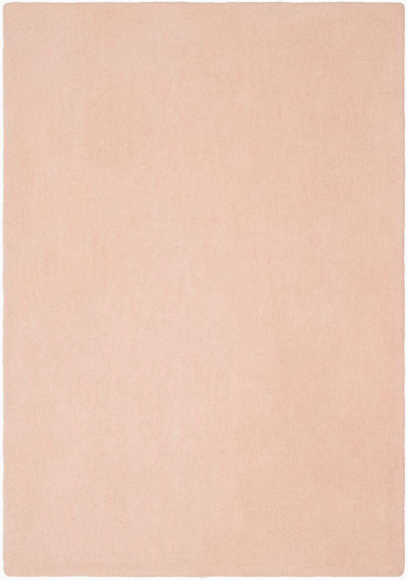 Rechteckiger Filzteppich in Rosa (Merle) von myfelt, 160x230 cm, Detailaufnahme der Textur.