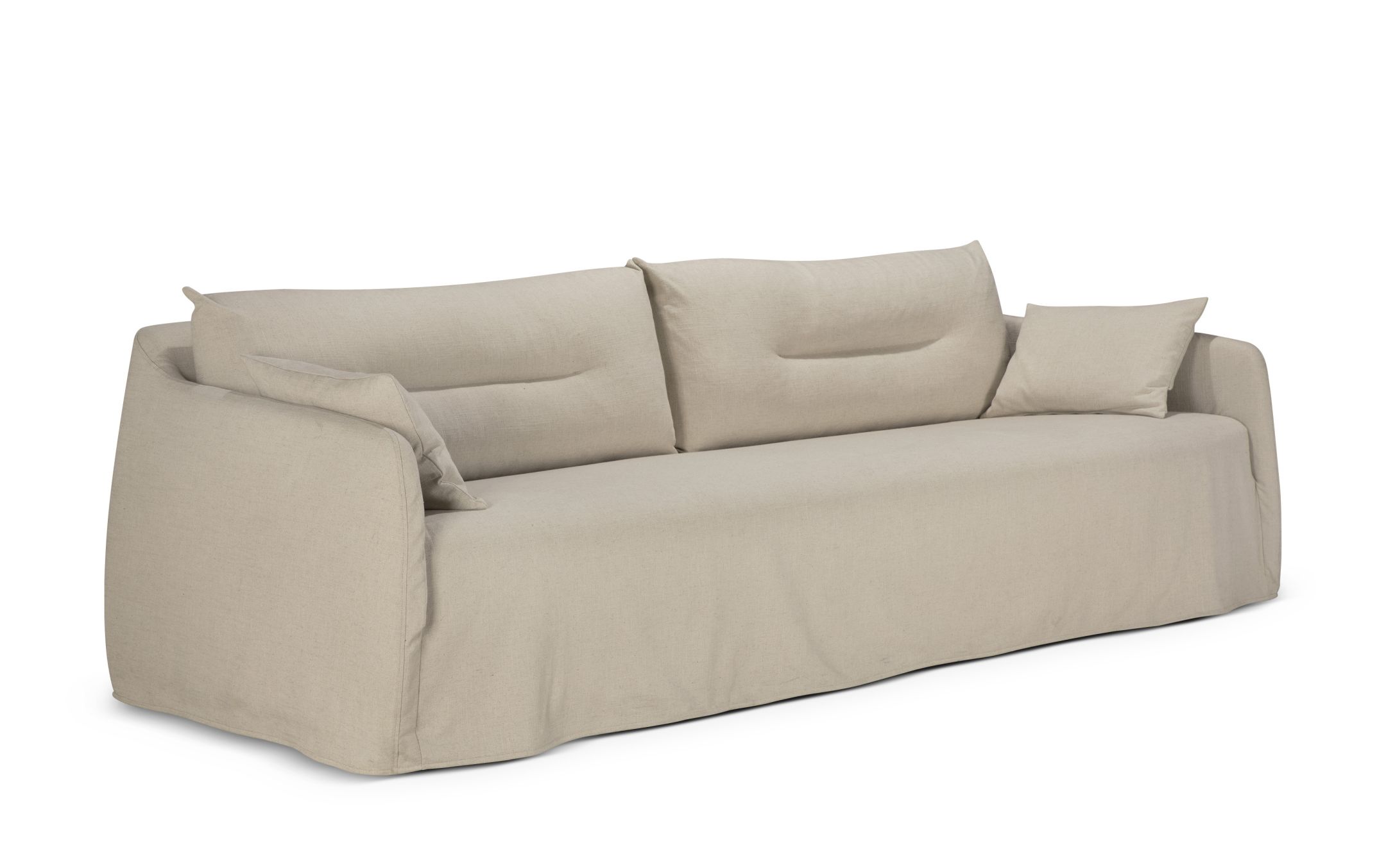 Weave 3-Sitzer Sofa Bone Ethnicraft