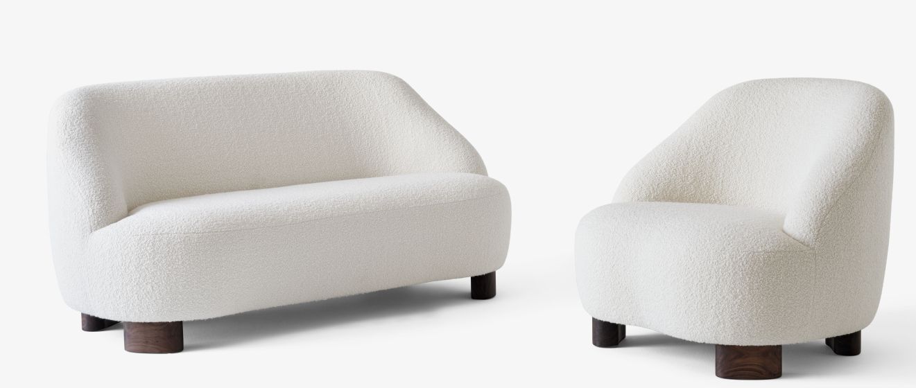 Margas LC3 2-Sitzer Sofa AndTradition