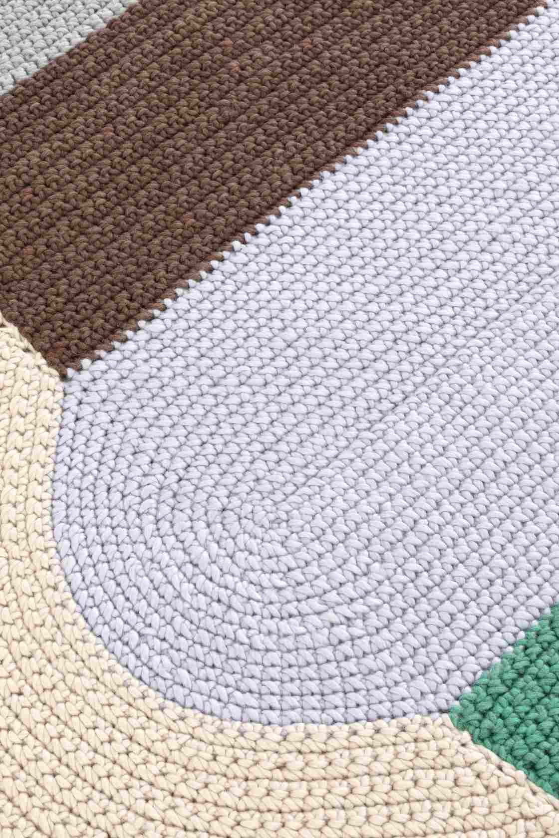 The Crochet Collection Embroidery Mix Teppich 180x300 cm Gan