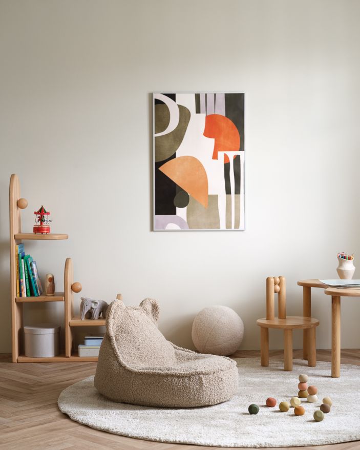 Teddy Kindersitzsack Teddystoff Wigiwama