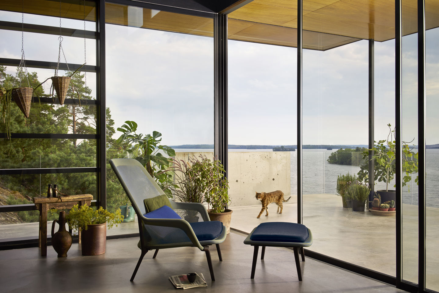 Slow Chair & Ottoman Sessel Vitra