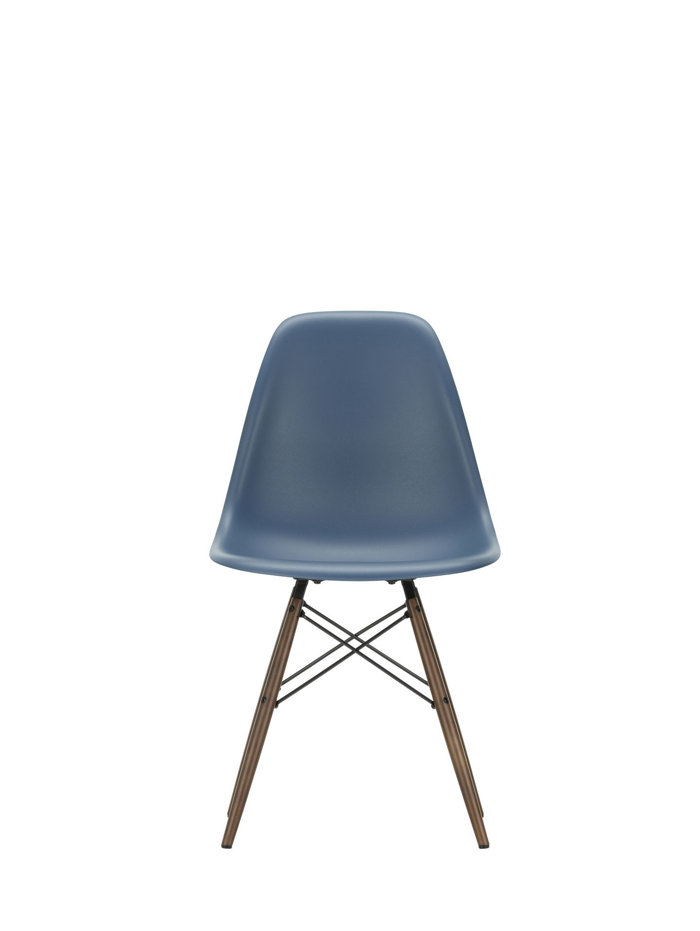 Eames Plastic Side Chair DSW Stuhl Vitra Ahorn schwarz-Grün