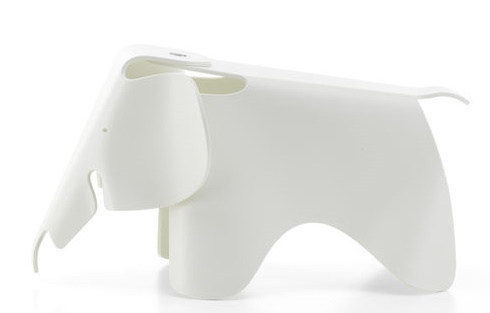 Eames Elephant Small klein RE Vitra Weiß