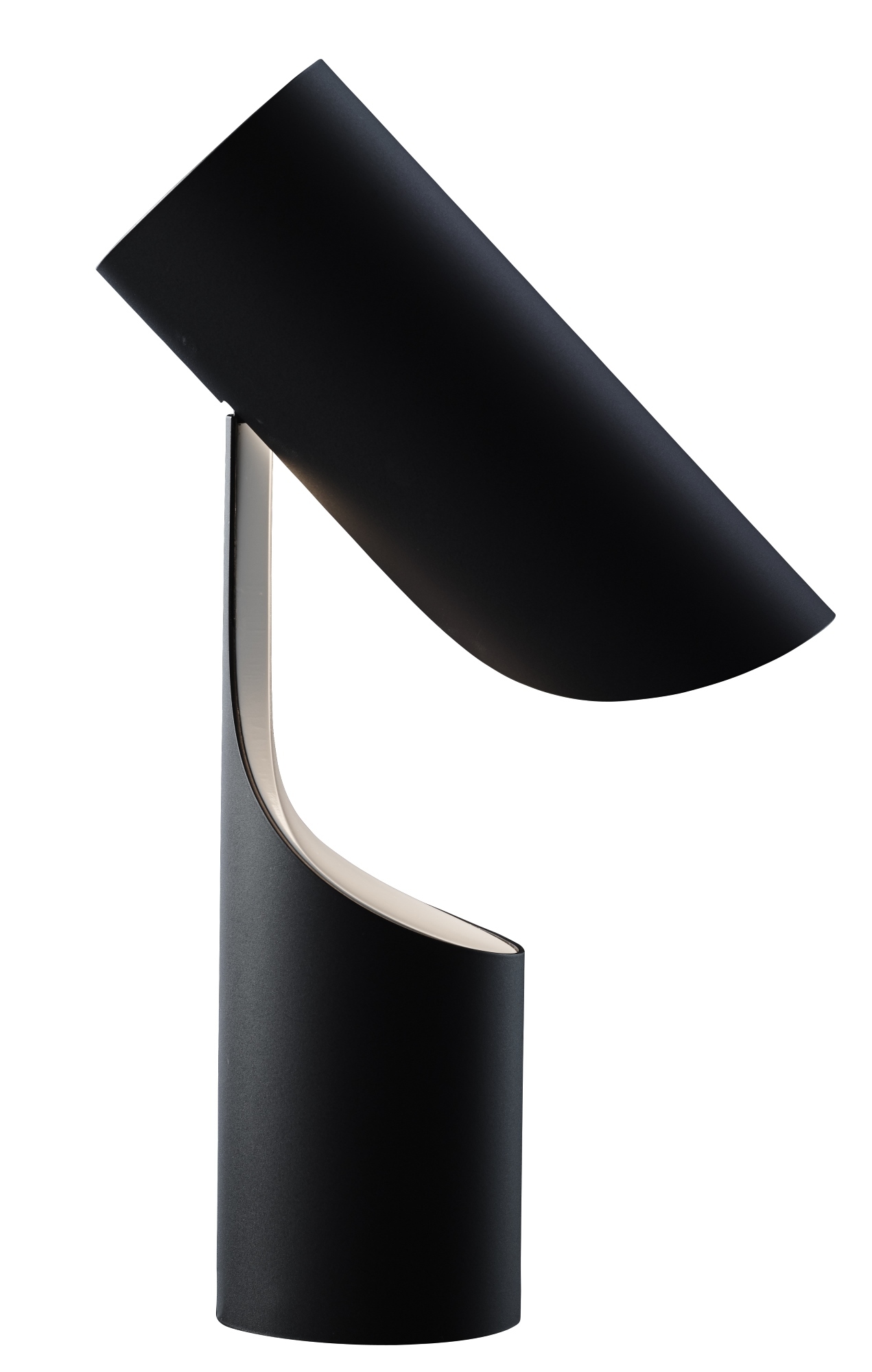 Schwarze Mutatio Tischleuchte von Le Klint: Moderne Designlampe für Schreibtisch oder Nachttisch.