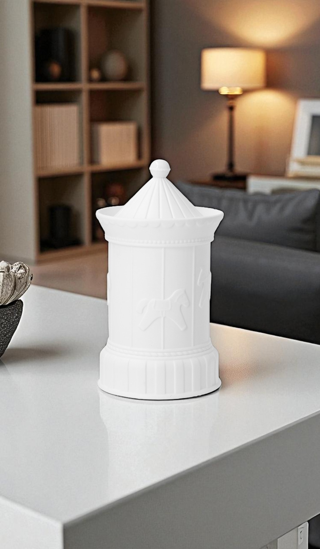 Karusseldose Streifen Räder 