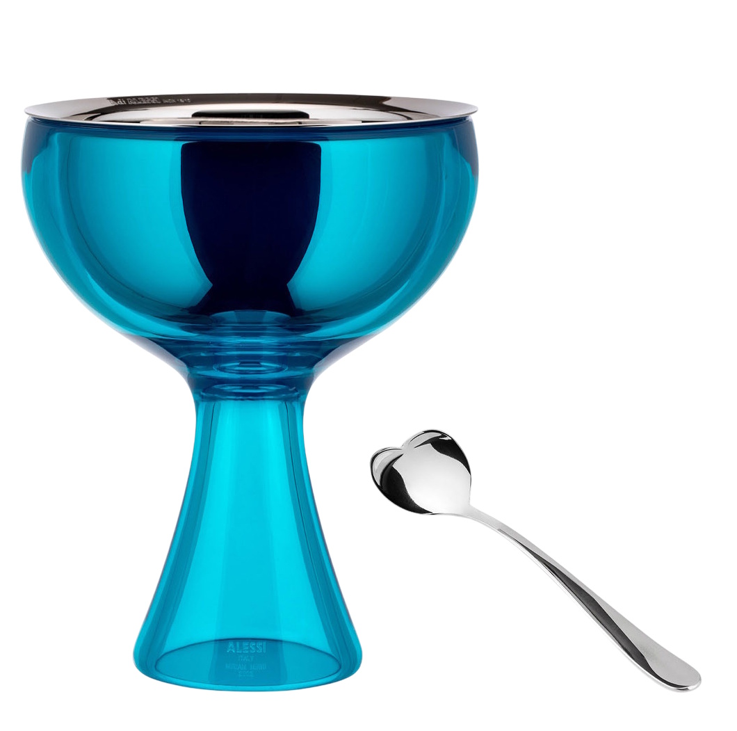 Big Love Eisbecher Blau Alessi