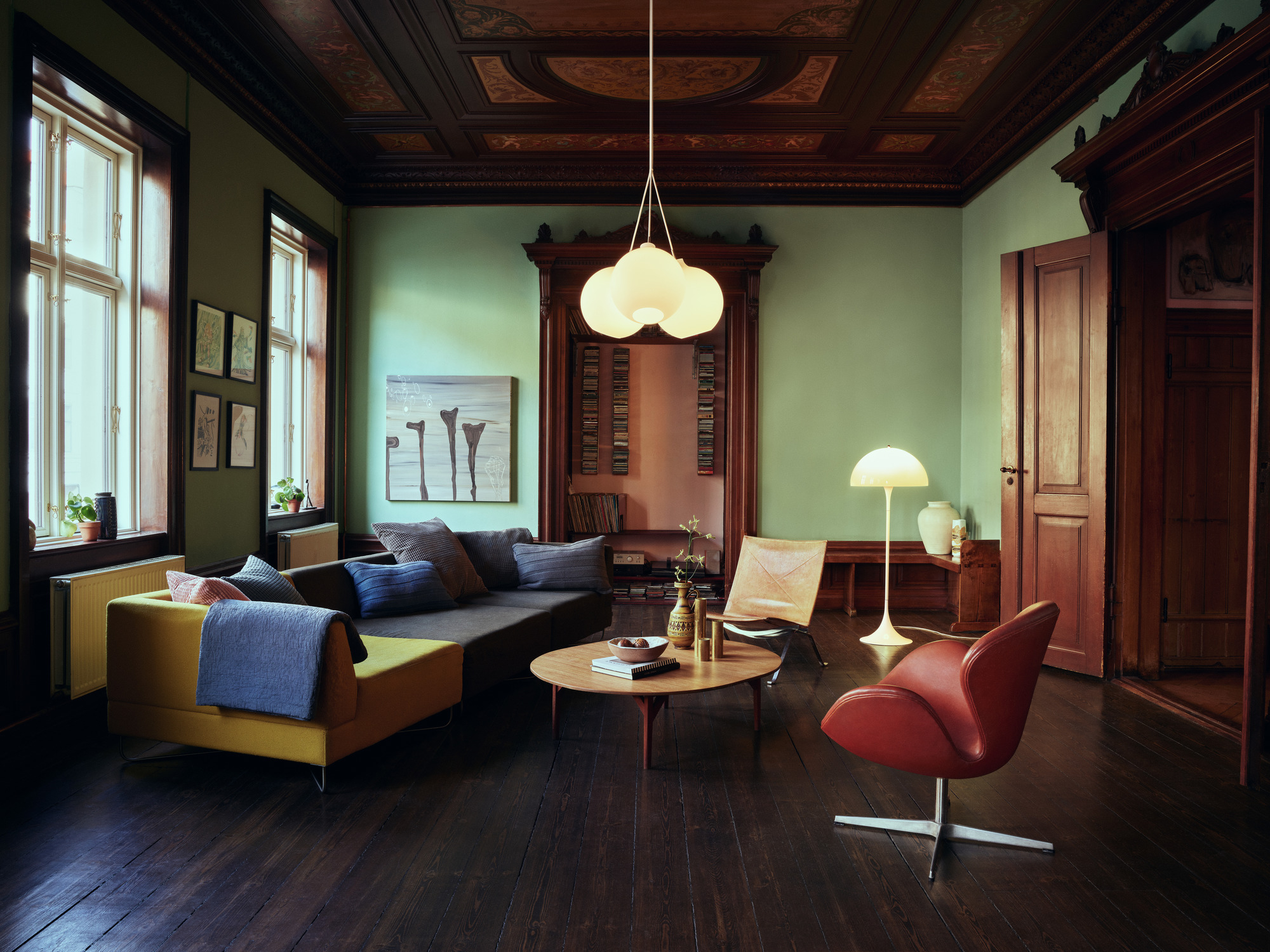 Panthella Floor Stehleuchte Louis Poulsen