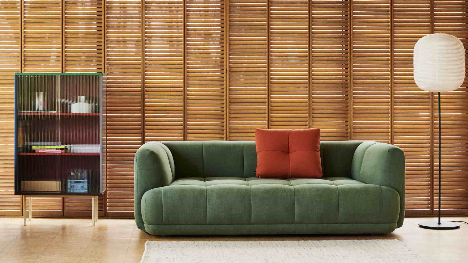 Quilton 2 Seater Sofa 2-Sitzer Hay