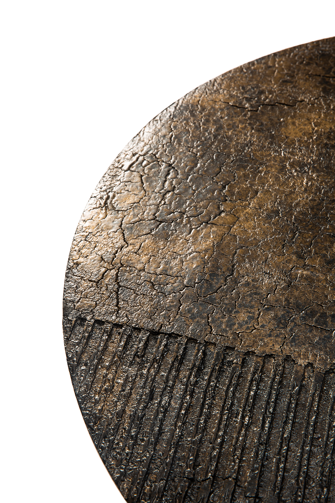 Luna Couchtisch Lava Linear Whisky Ethnicraft