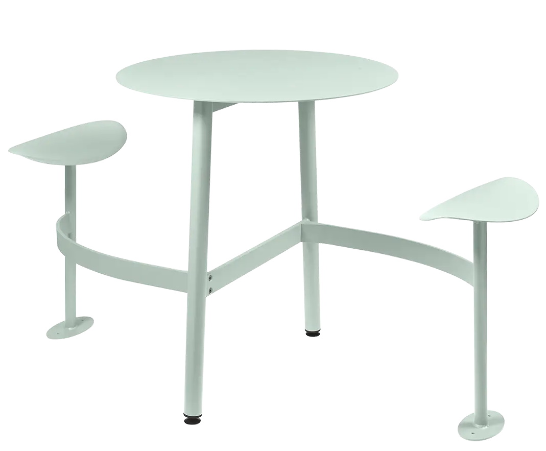 Bolder 2-Sitzer-Tisch mit Sitzflächen Outdoor Fermob