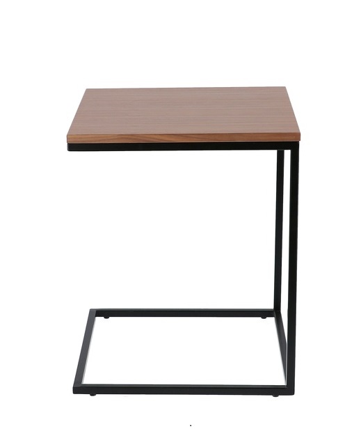 Flat Beistelltisch offen Schwarz / Eiche natur Jan Kurtz EINZELSTÜCK