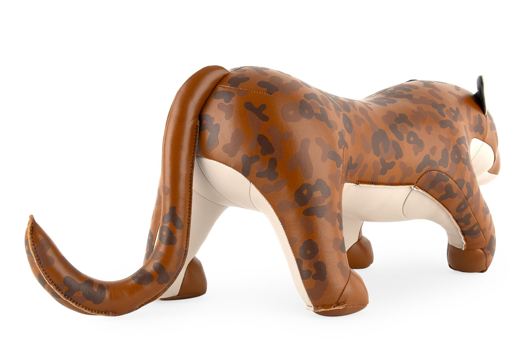 Türstopper Leopard Ray Tan/Weiß Züny