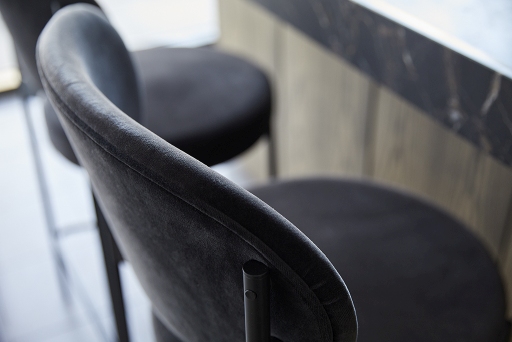 Series 430 Bar Stool Barhocker 75 cm SCHWARZ / REMIX 123 Verpan EINZELSTÜCK