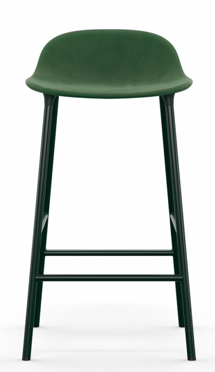 Form Barstool Barhocker H 65 cm Stahl Gepolstert Normann Copenhagen