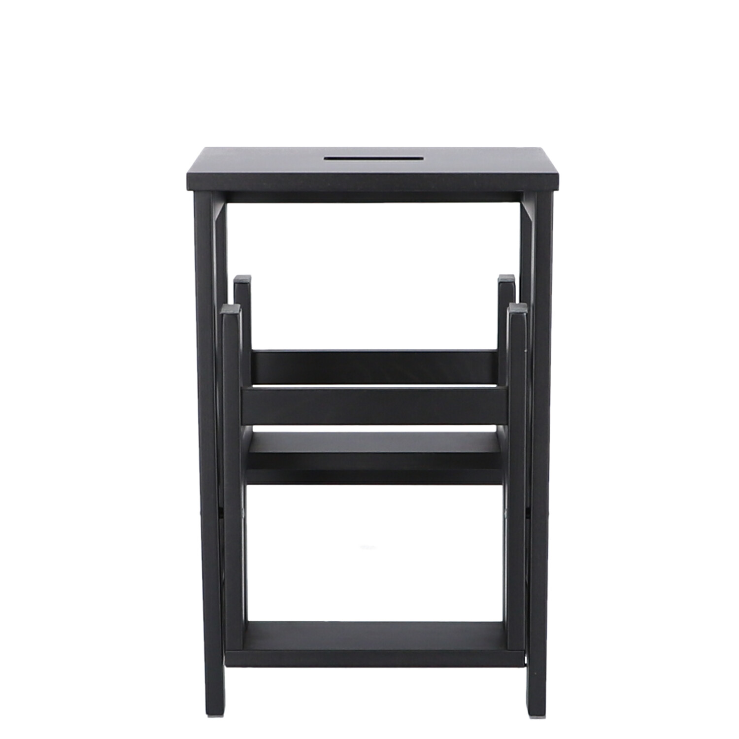 Soho Hockerleiter schwarz Jan Kurtz