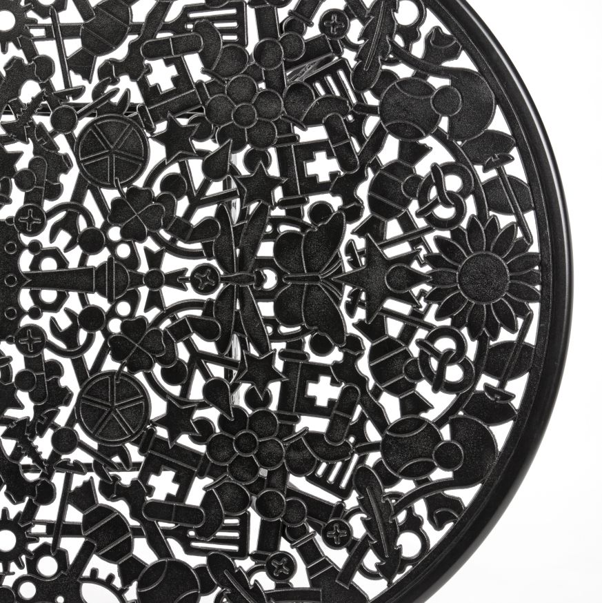 Industry Oval table Esstisch Seletti Schwarz