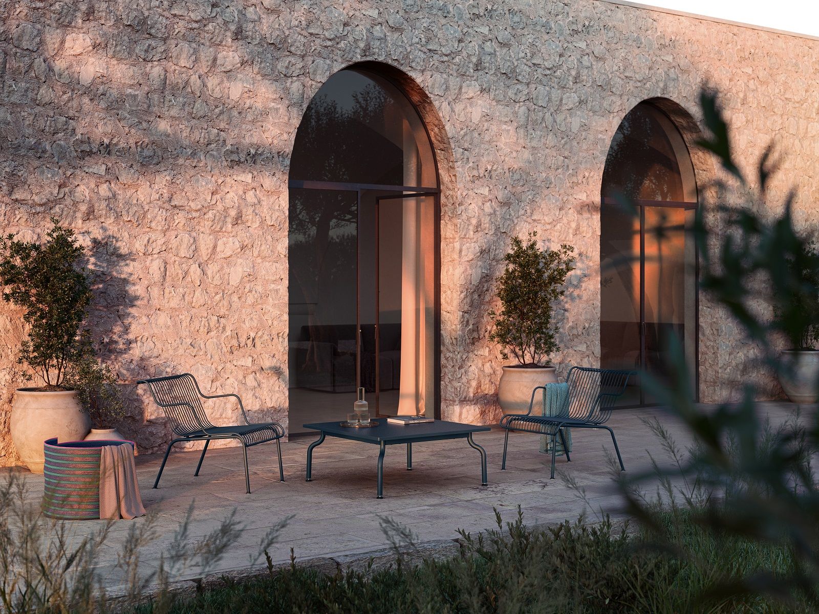 South Outdoor Lounge Armchair Sessel Magis