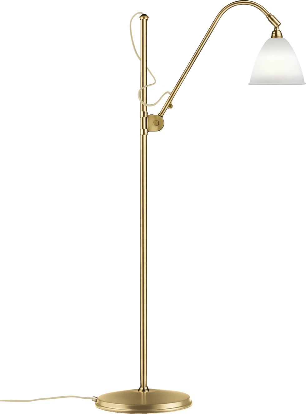 Bestlite BL 3 Stehleuchte S Bone China / Messing Gubi