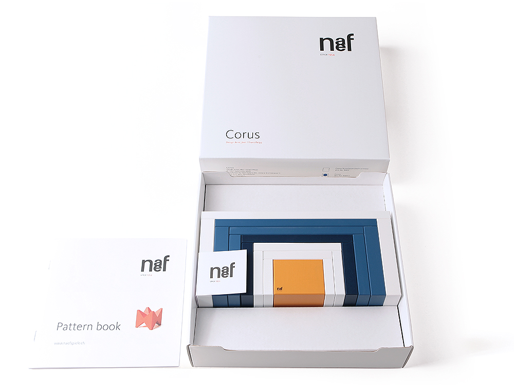 Bauhaus Corus Bunt Steckspiel Naef Spiele AG EINZELSTÜCK