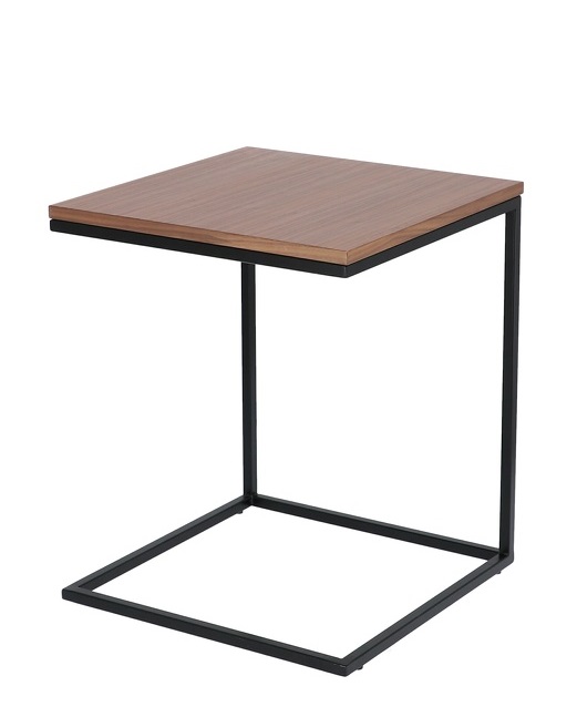 Flat Beistelltisch offen Schwarz / Eiche natur Jan Kurtz EINZELSTÜCK