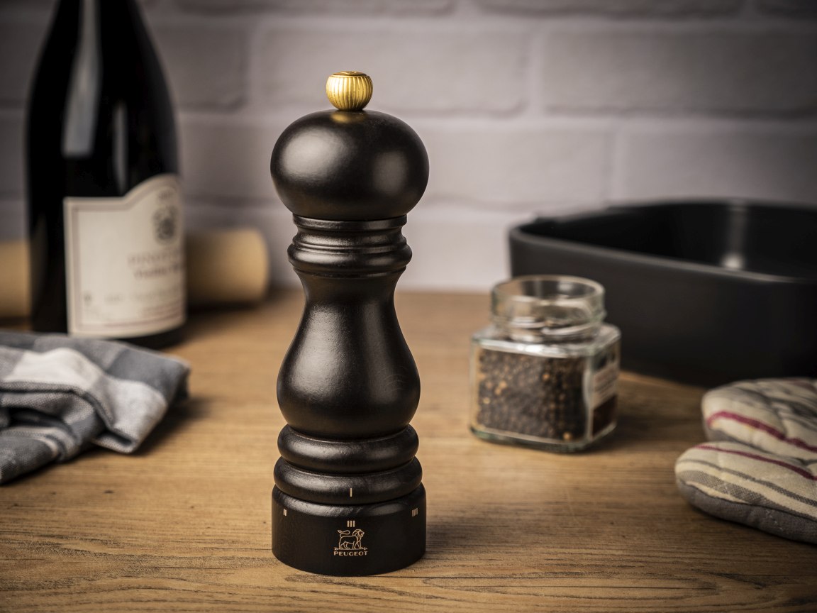 Paris Pfeffermühle H 18 cm Schokolade Peugeot