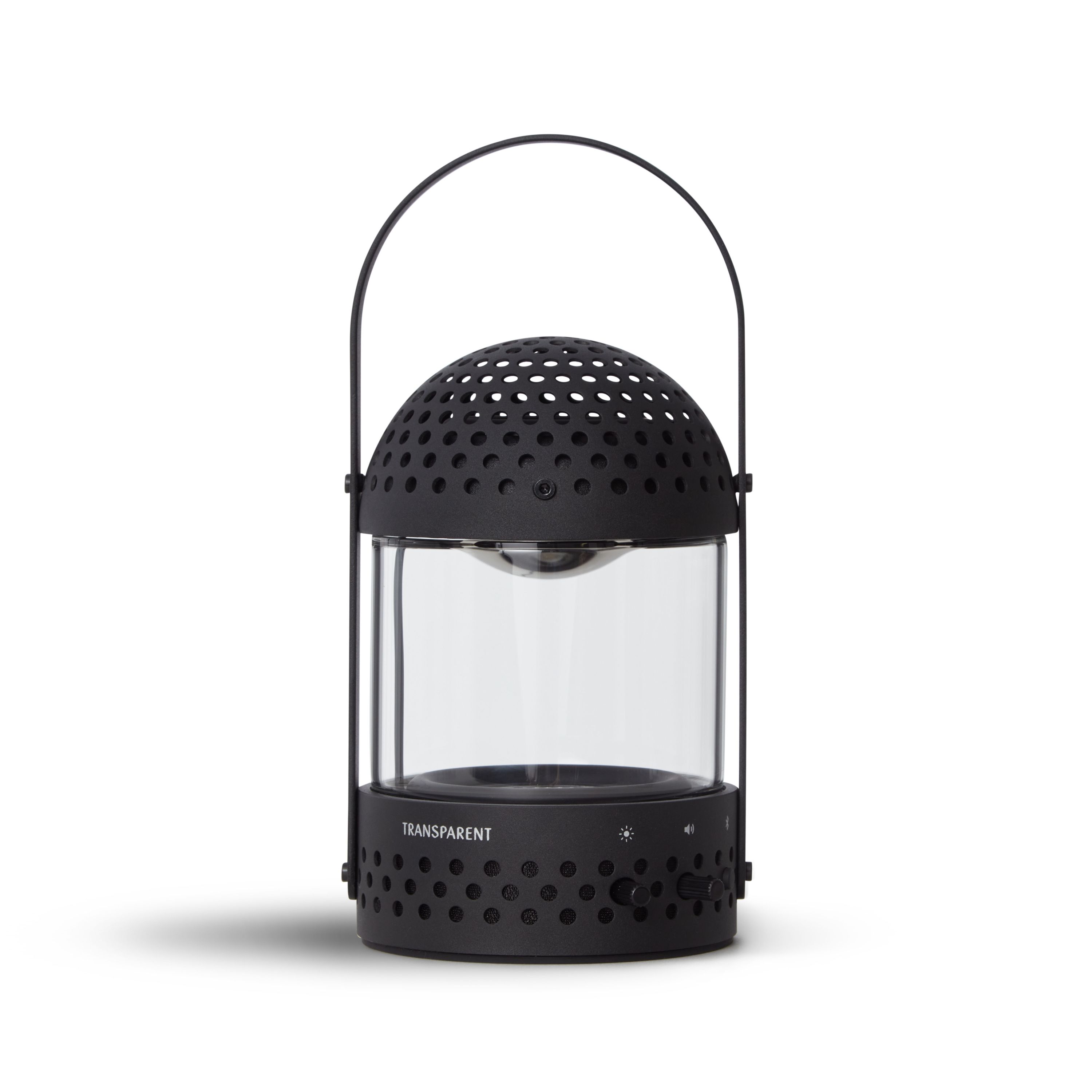 Leichter Lautsprecher Transparent schwarz