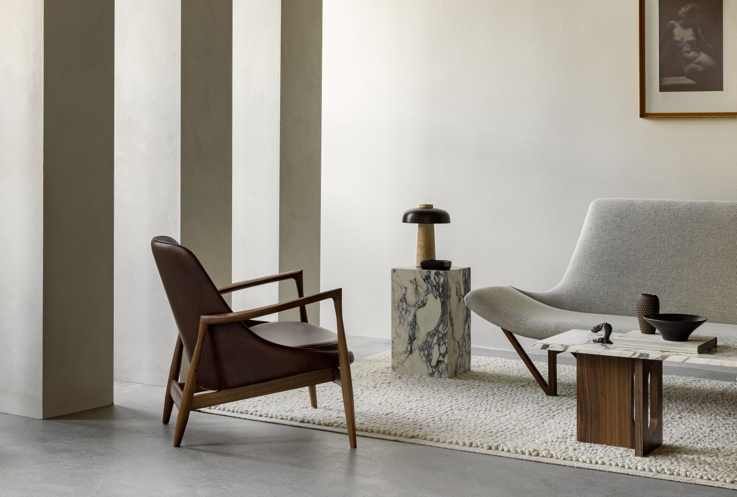 Reverse Tischleuchte Schwarz Audo Copenhagen