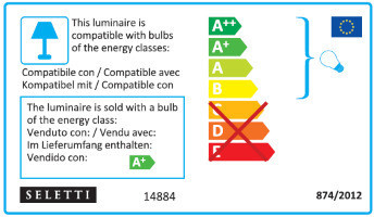 Mouse Lamp Tischleuchte weiß von Seletti: Energieeffizienzklasse A+ der mitgelieferten Glühbirne. Dekorative Tischlampe für Innenräume.