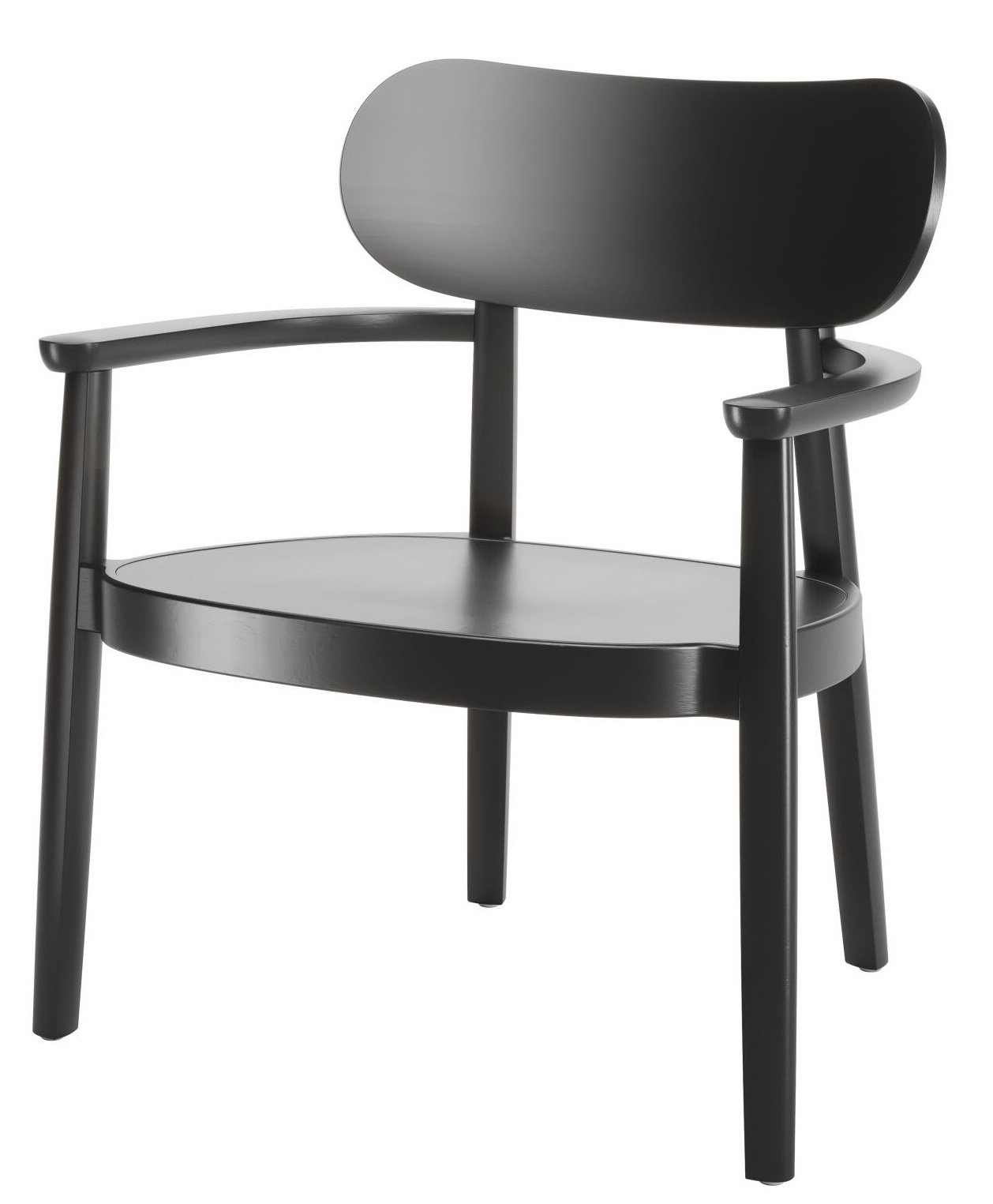 Holzsessel mit Armlehnen 119 MF Thonet