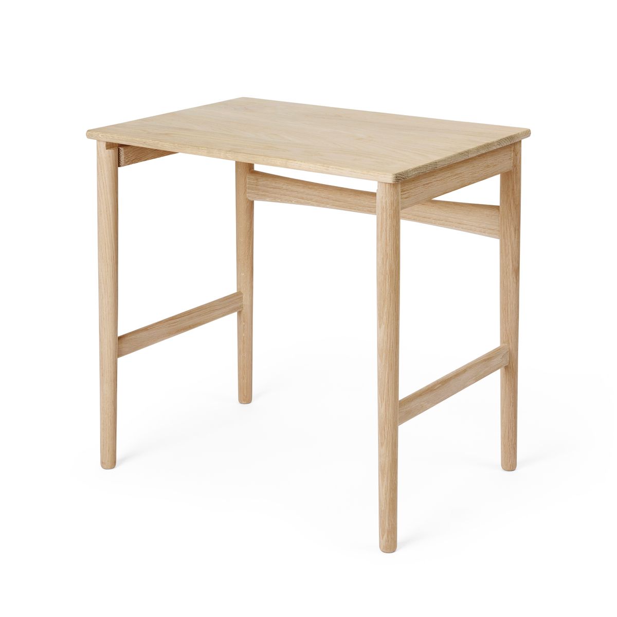 CH004 Beistelltisch von Carl Hansen & Søn, helles Holz, minimalistisches Design, skandinavischer Stil.