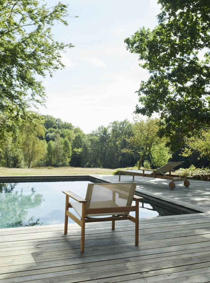 Pelagus Sessel Lounge Chair Outdoor Skagerak by Fritz Hansen  