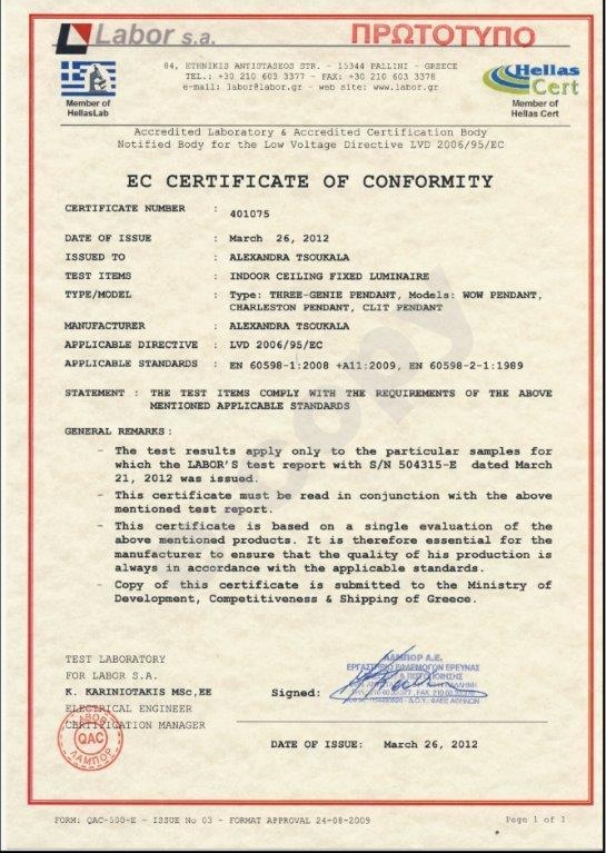 Birds Pendelleuchte von Alexander Tsoukala: Elegante Hängelampe mit Vogel-Design für stimmungsvolle Beleuchtung.