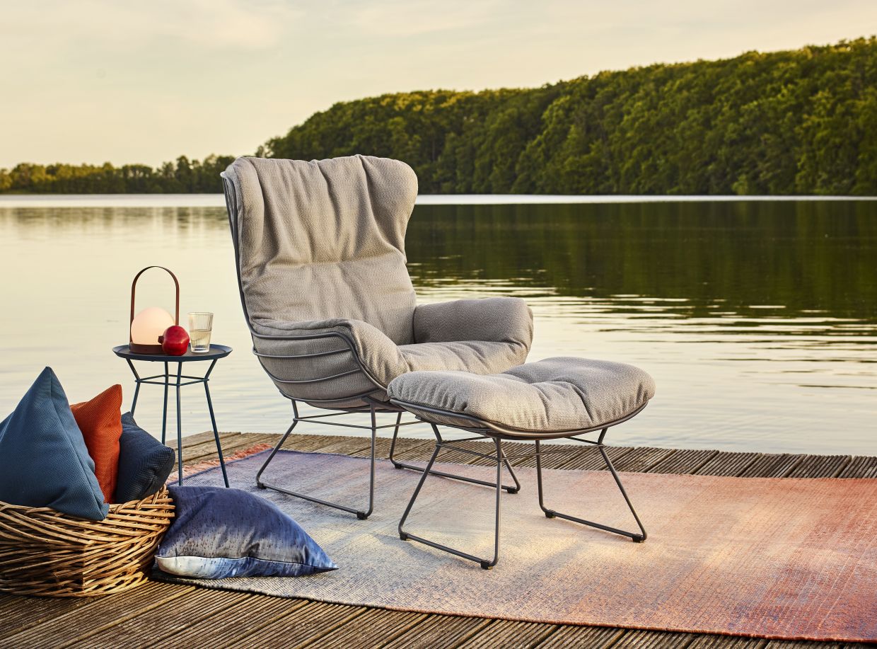 Leyasol Ottoman Outdoor Freifrau Manufaktur